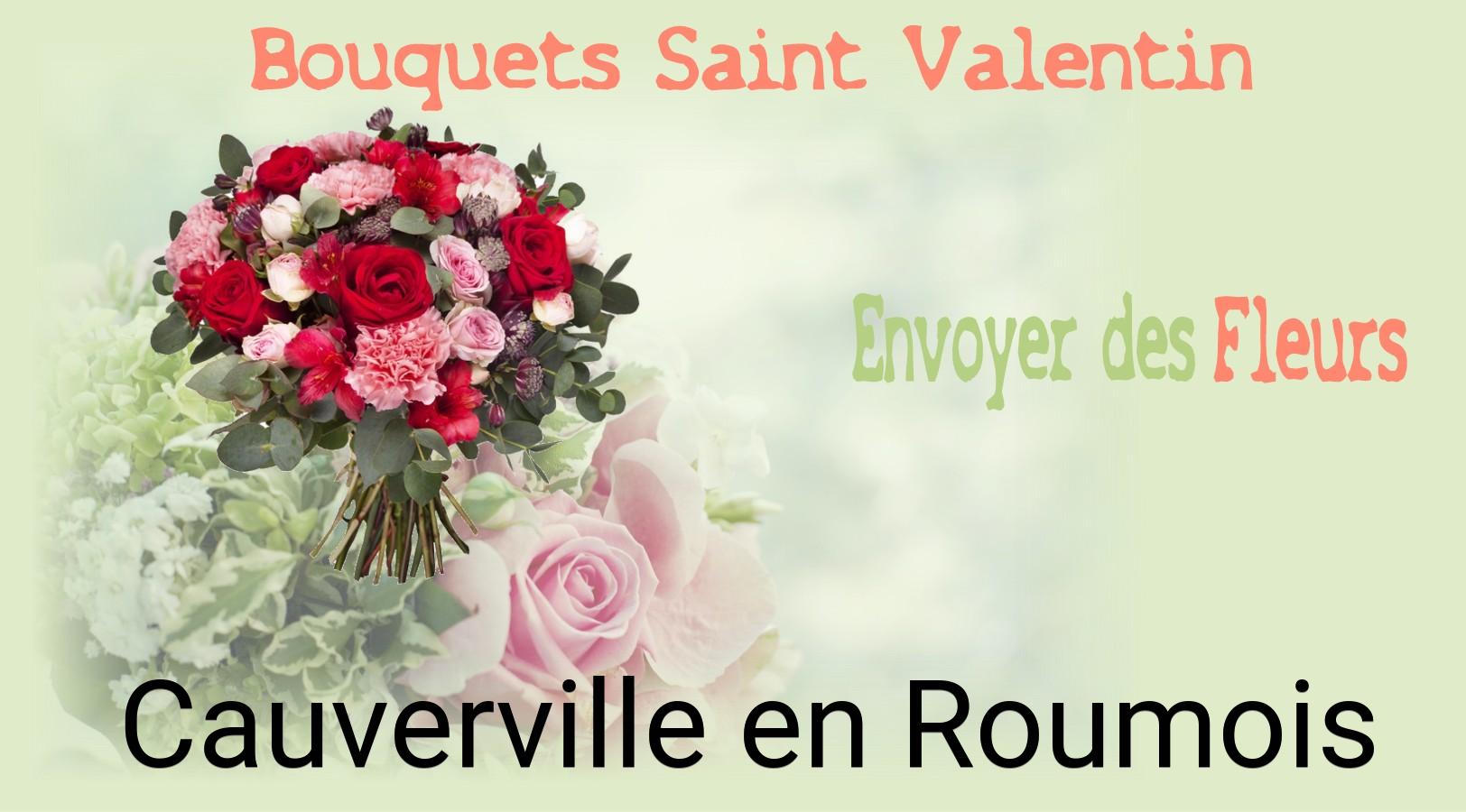 Roses de Saint-Valentin livrées à Cauverville-en-Roumois